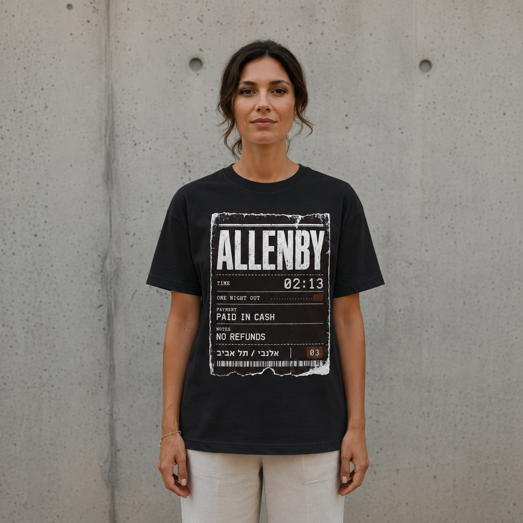 Allenby No Refunds Tee
