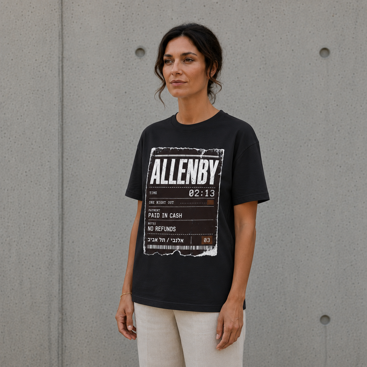 Allenby No Refunds Tee