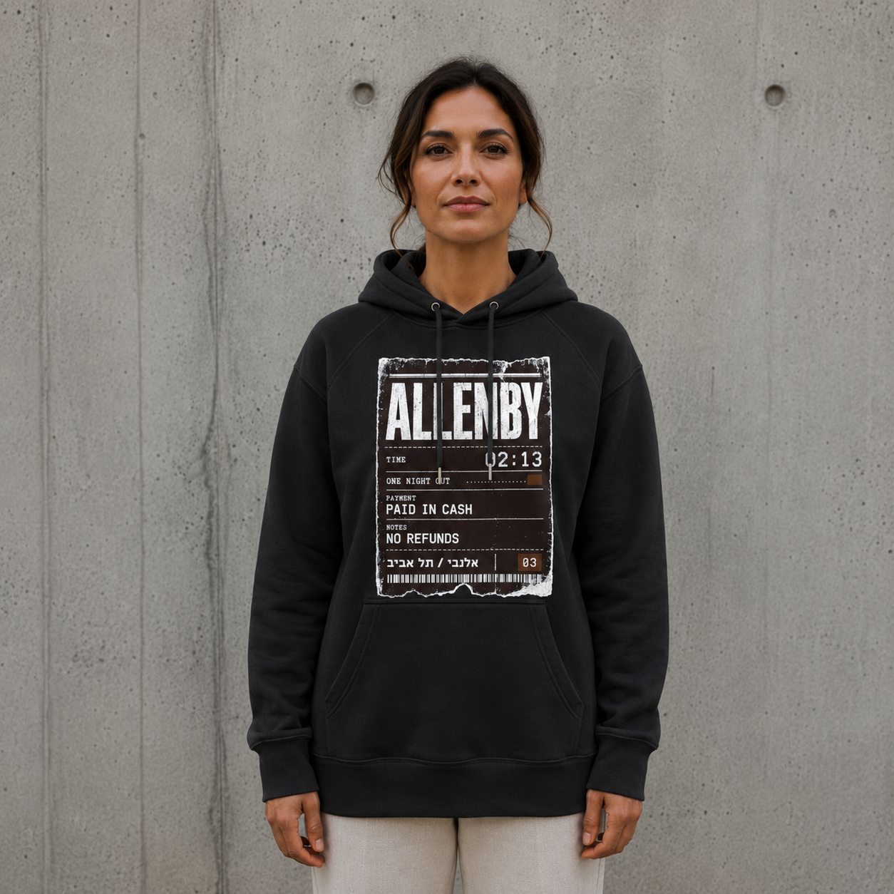 Allenby No Refunds Hoodie