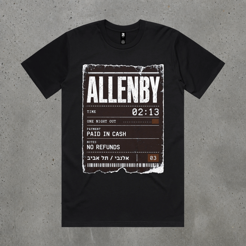 Allenby No Refunds Tee