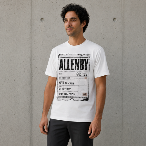 Allenby No Refunds Tee