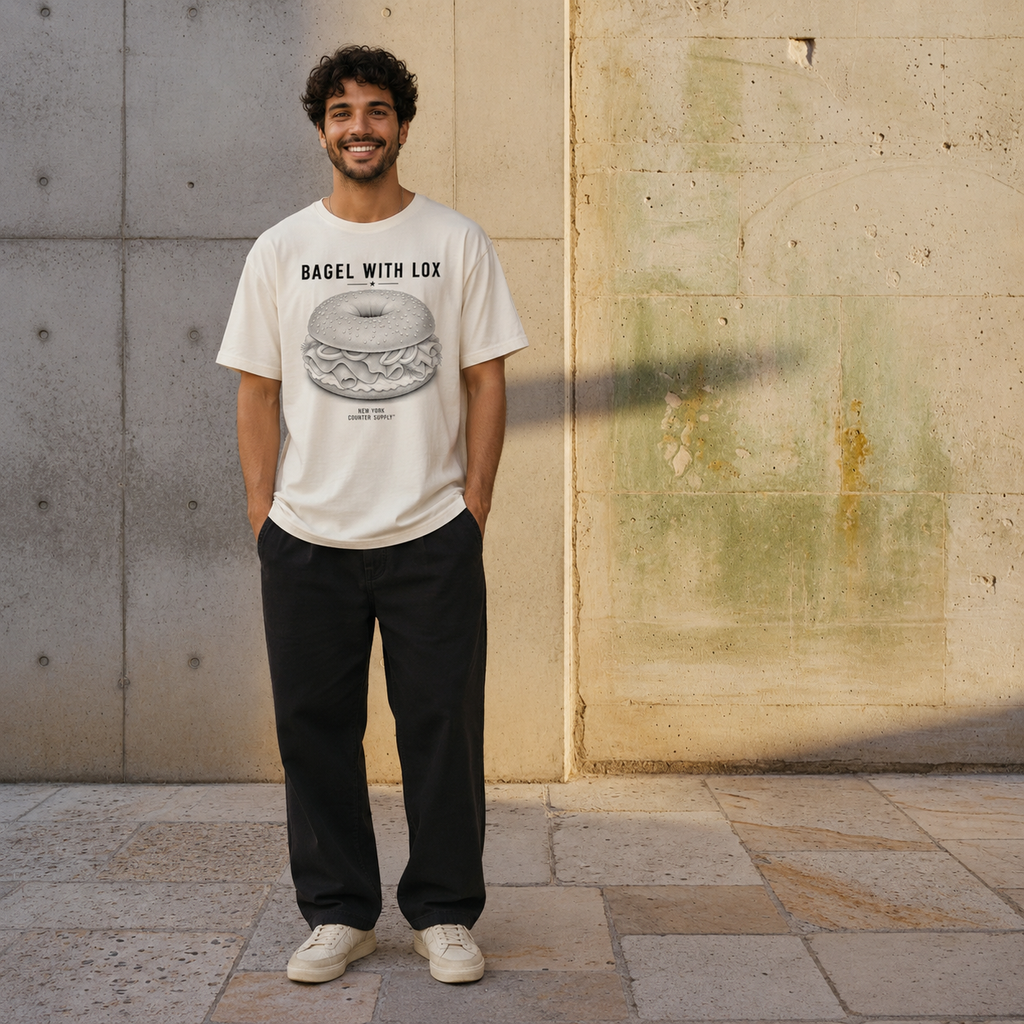 Bagel With Lox — New York Tee – Counter Supply