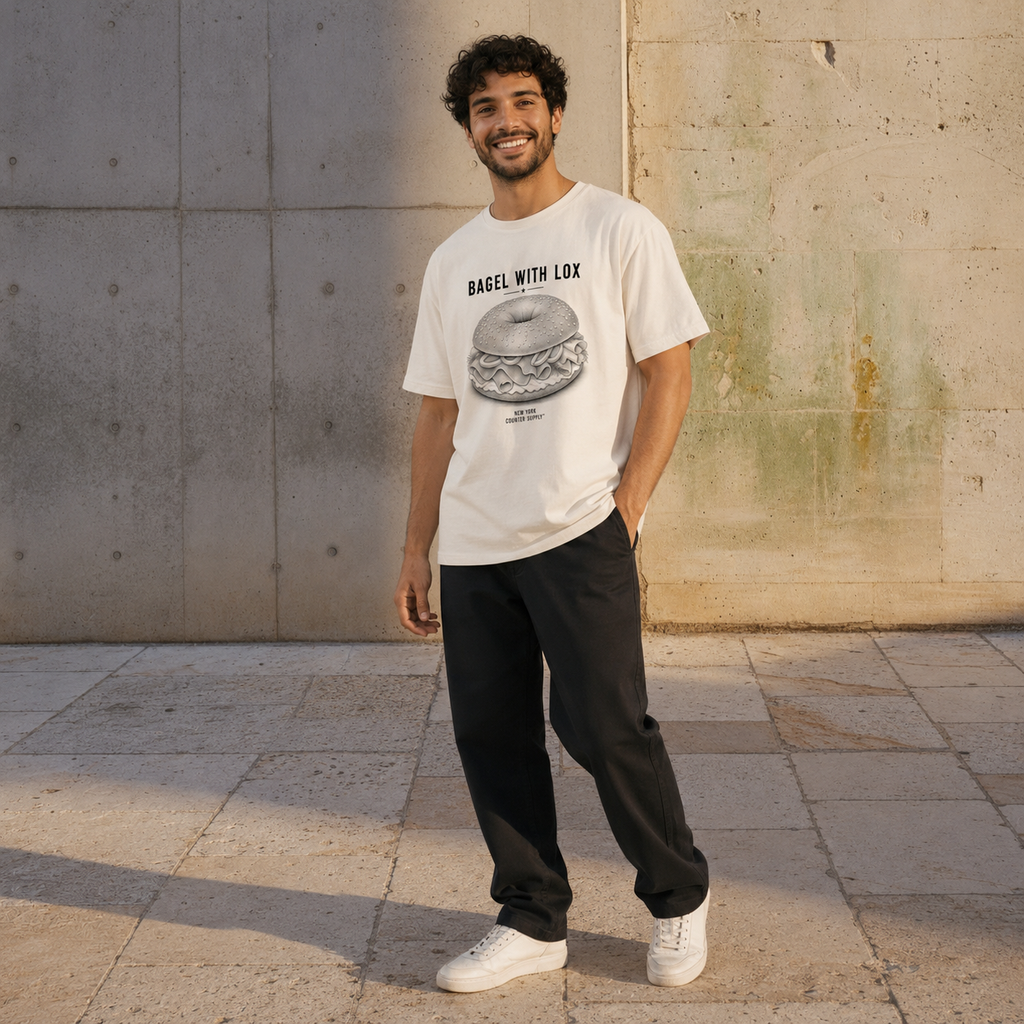 Bagel With Lox — New York Tee – Counter Supply