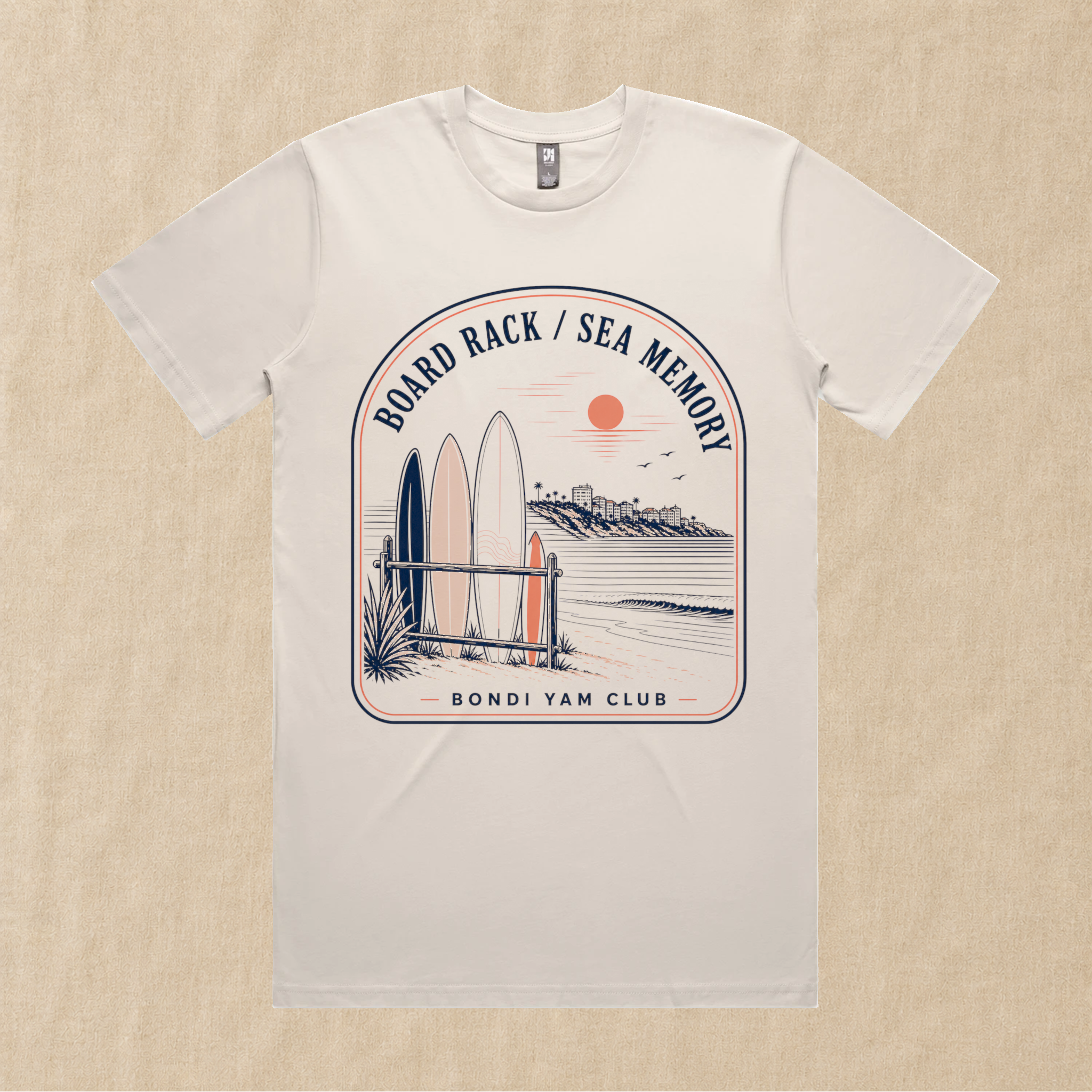 Board Rack / Sea Memory Tee – Bondi Yam Club