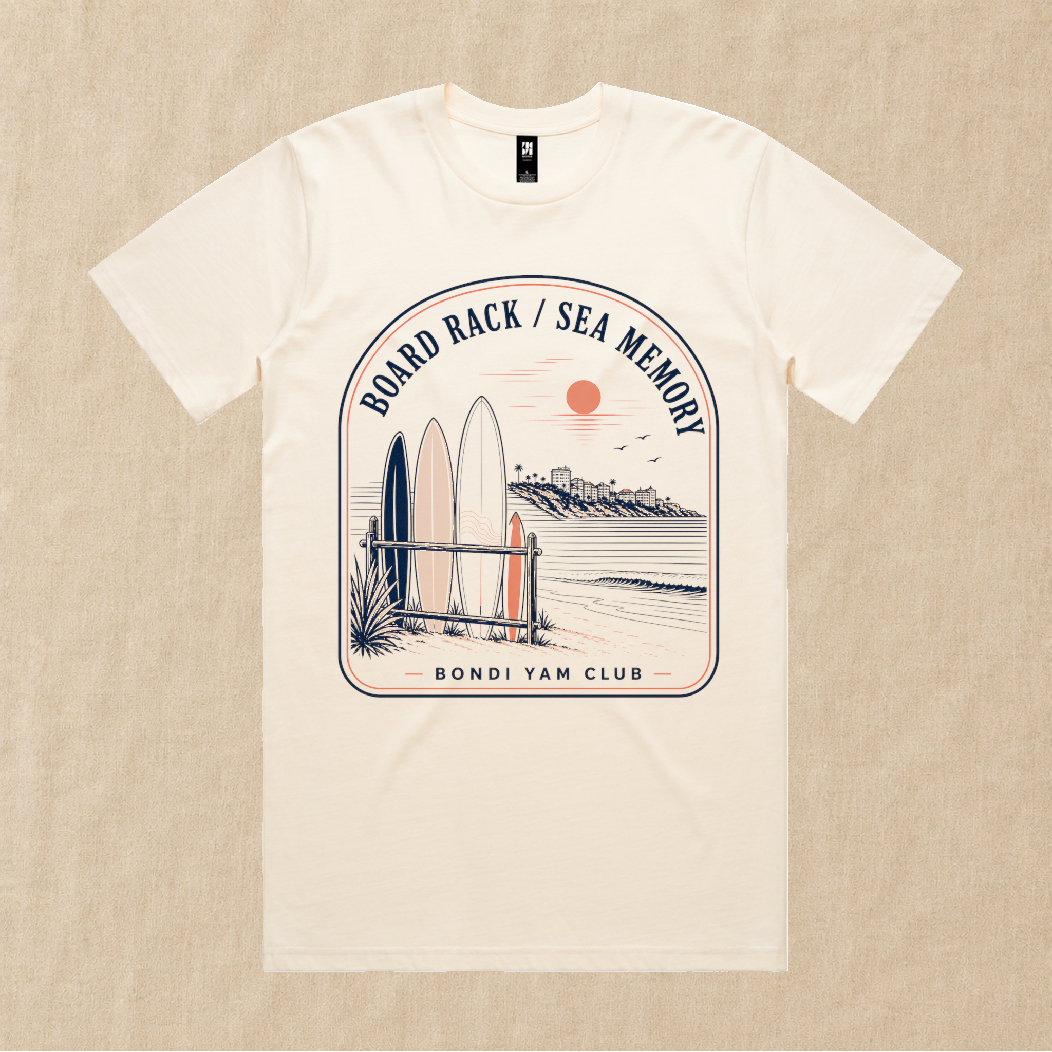 Board Rack / Sea Memory Tee – Bondi Yam Club