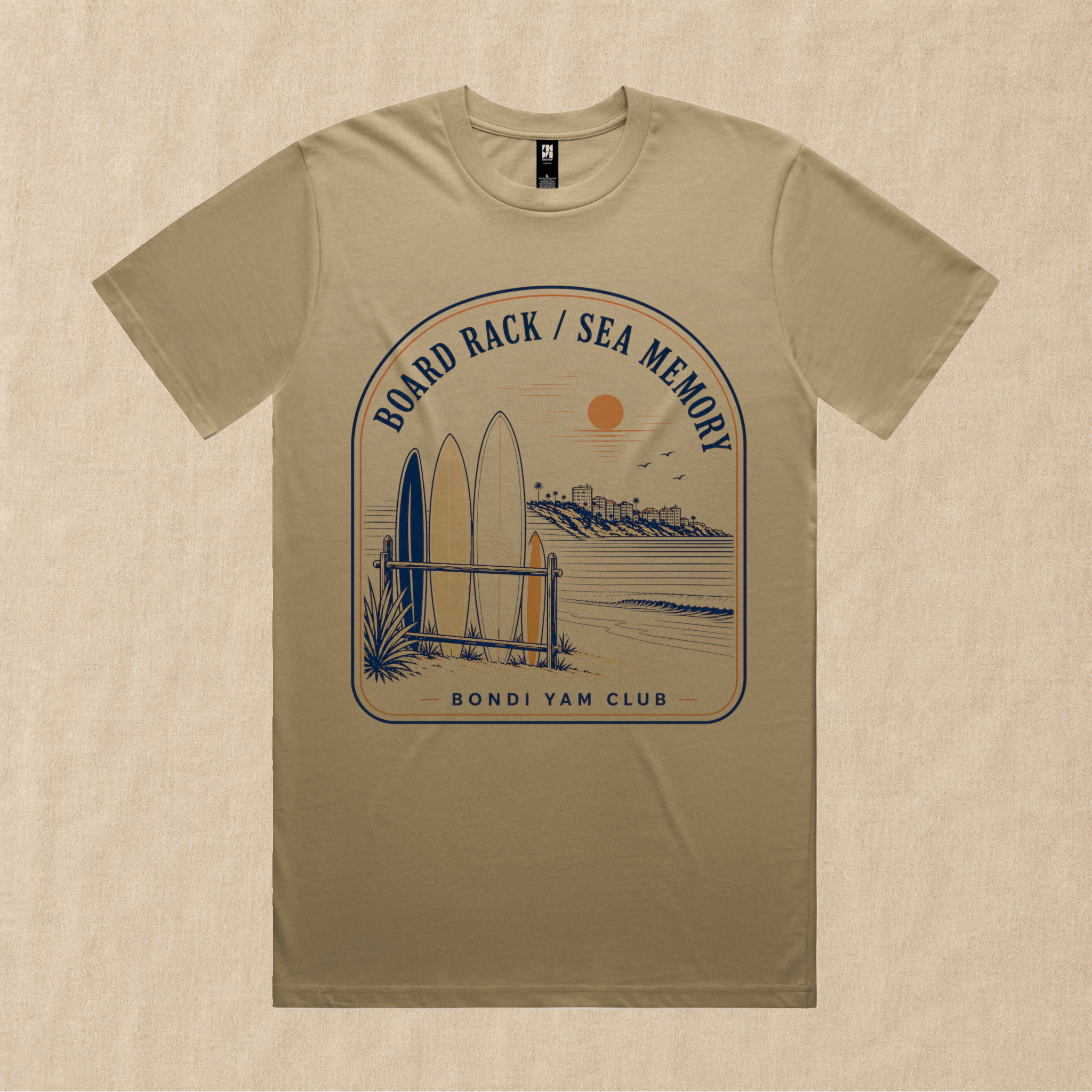 Board Rack / Sea Memory Tee – Bondi Yam Club