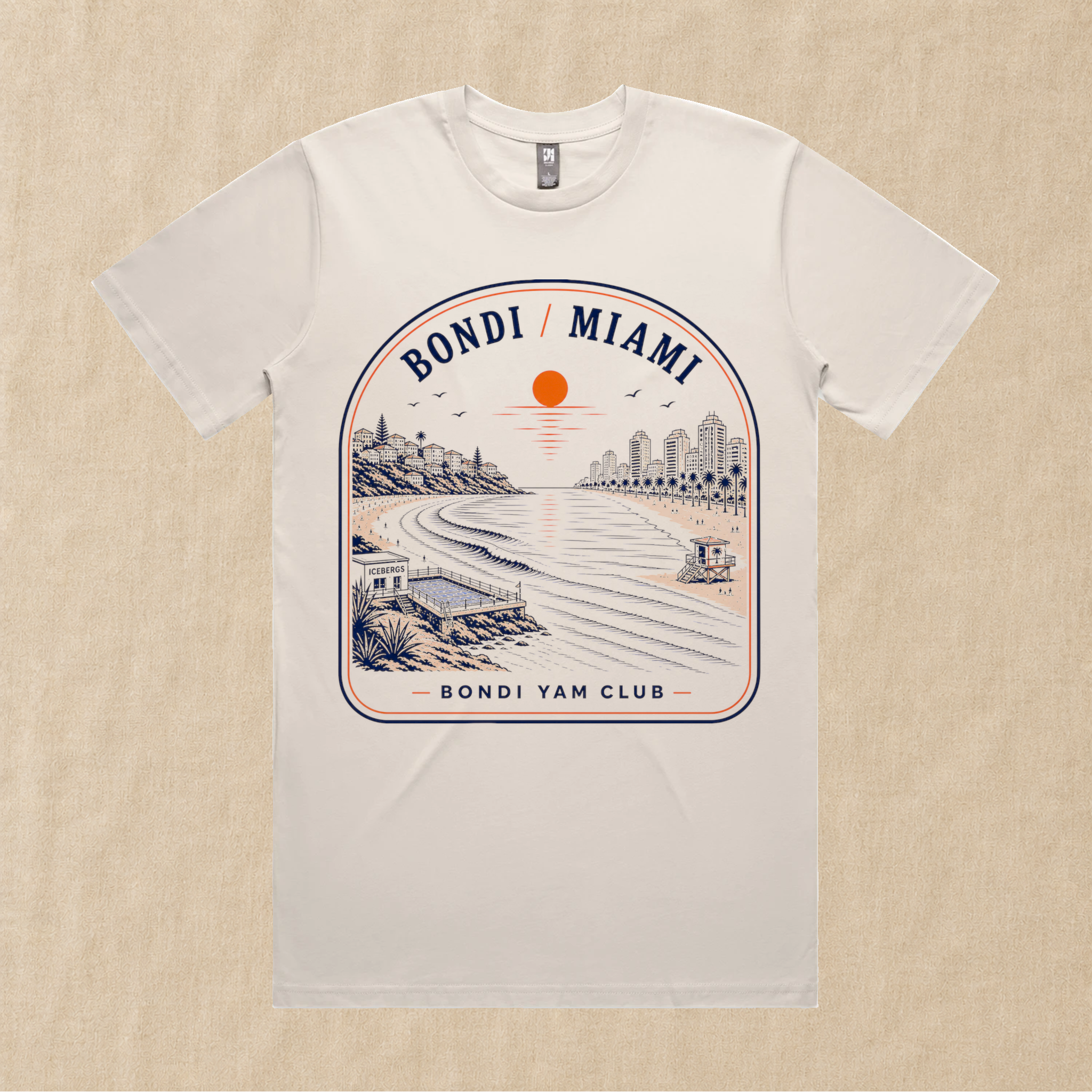Bondi / Miami Tee – Bondi Yam Club