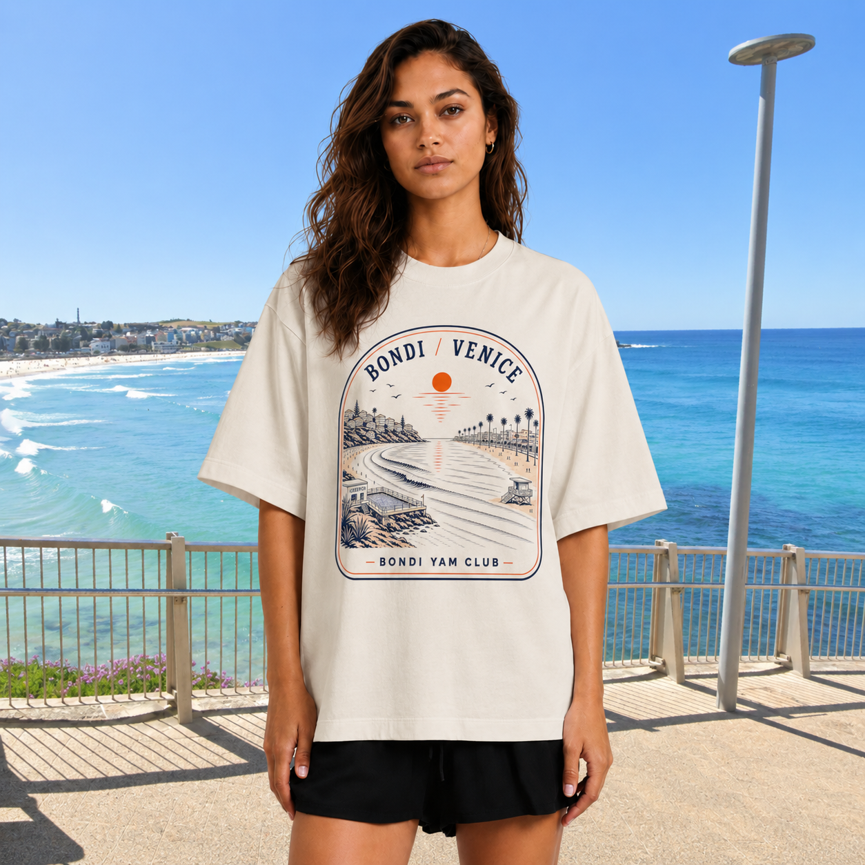 Bondi / Venice Tee – Bondi Yam Club