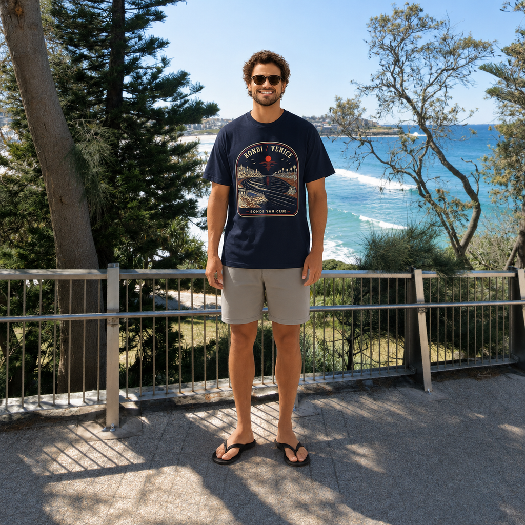 Bondi / Venice Tee – Bondi Yam Club