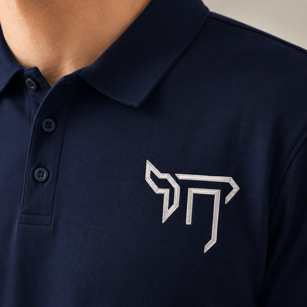 The Chai Mark — Embroidered Polo
