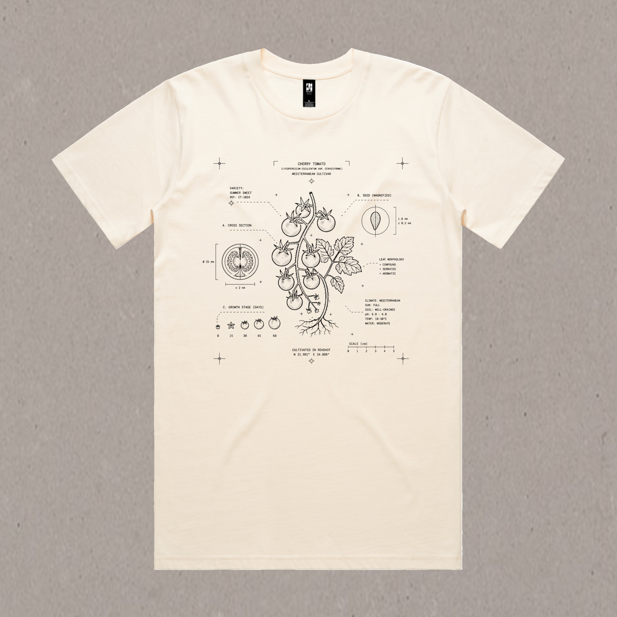 Cherry Tomato Cultivar Tee