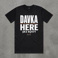 Davka Here Tee — דווקא כאן