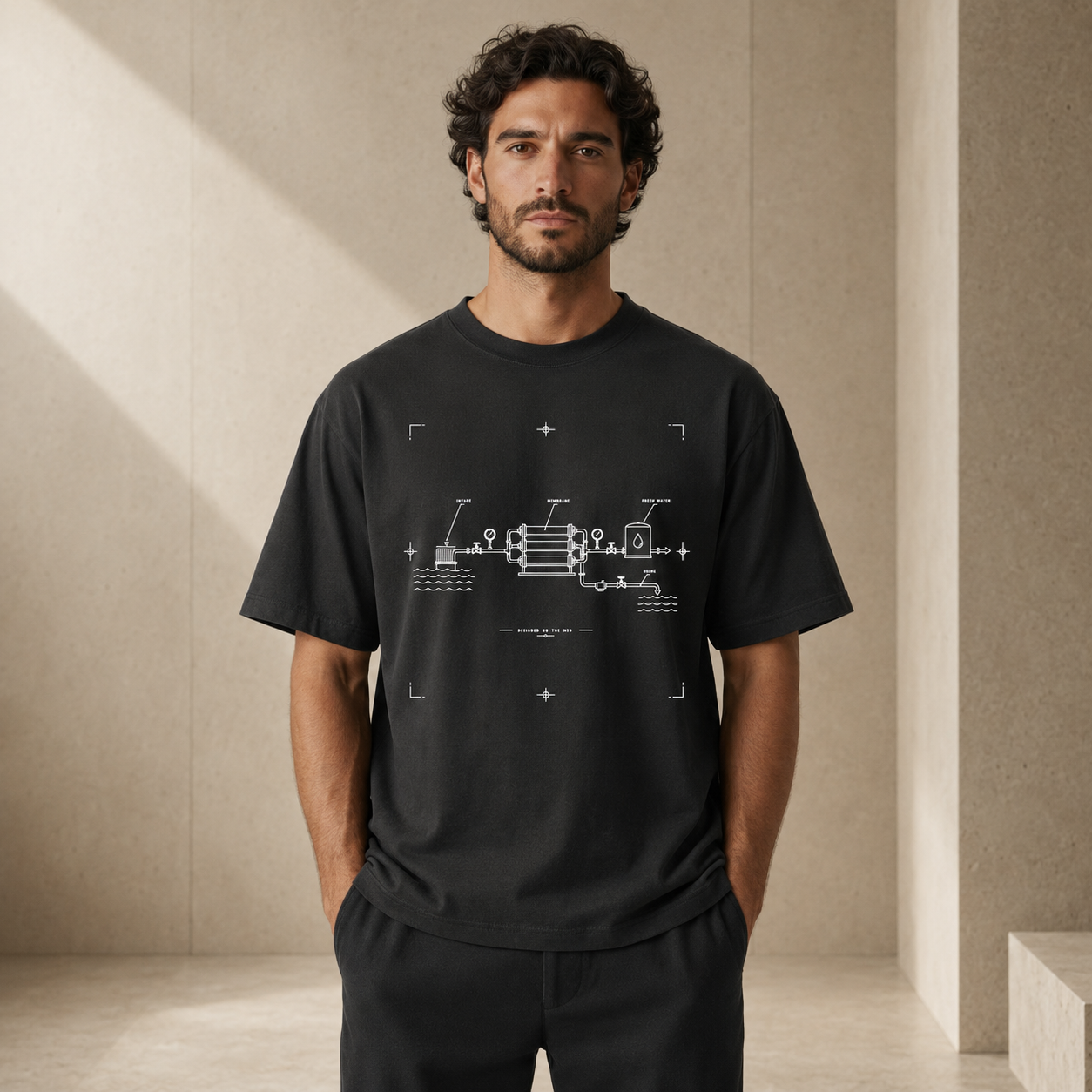 Desalination Plant Tee