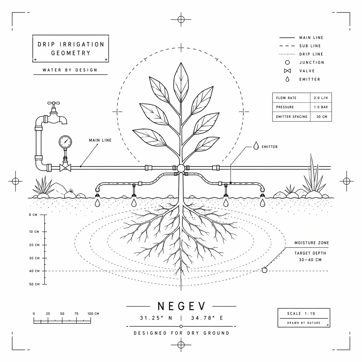 Drip Irrigation Tee