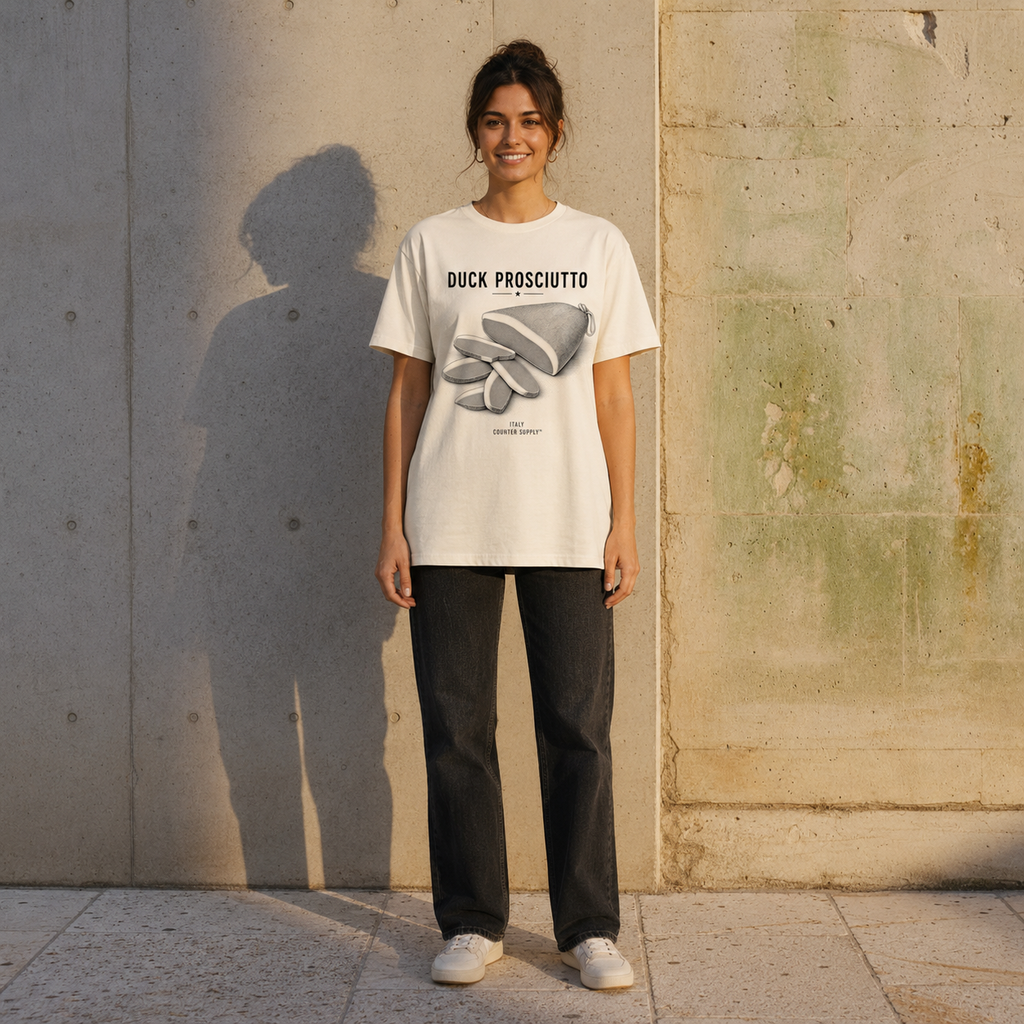 Duck Prosciutto — Italy Tee – Counter Supply