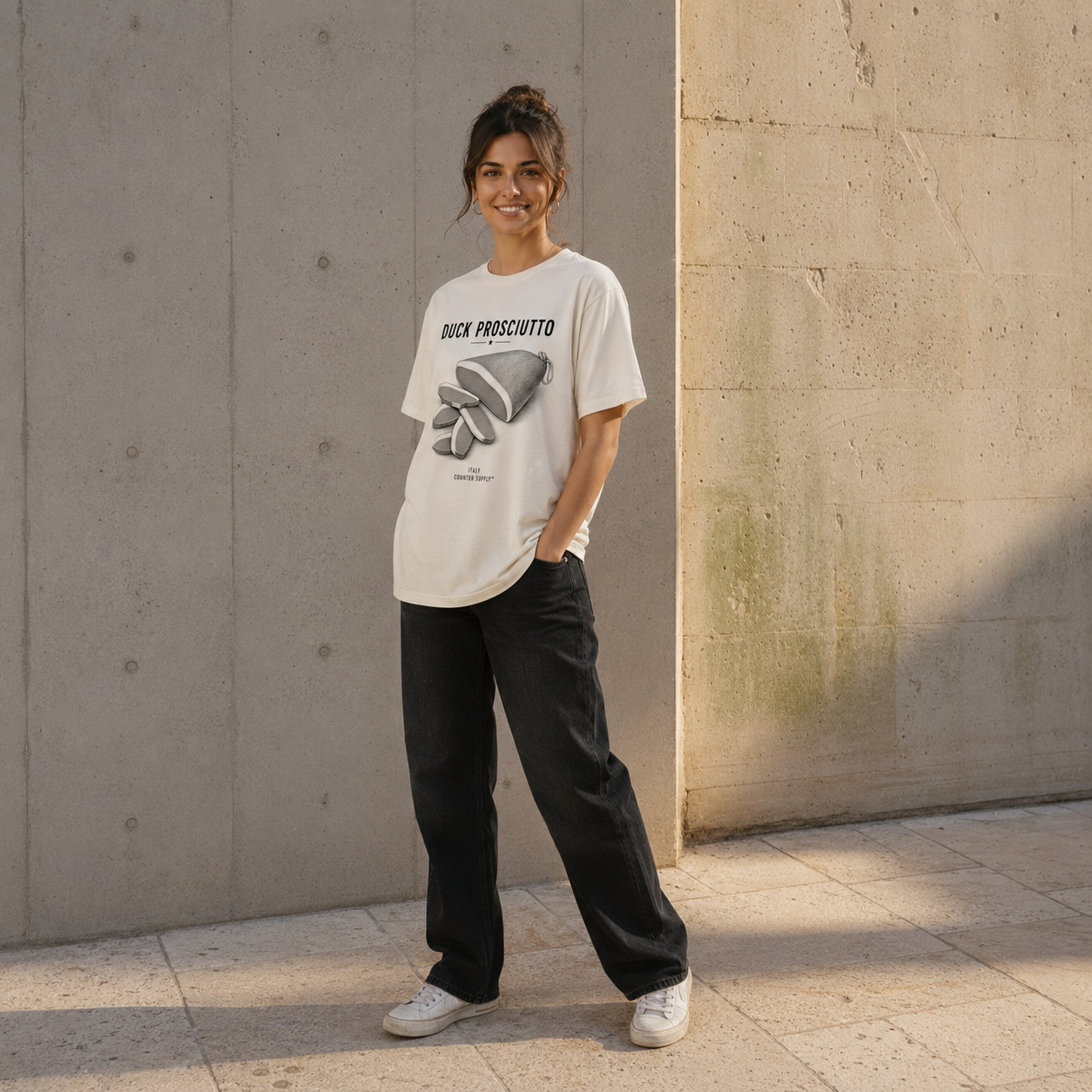 Duck Prosciutto — Italy Tee – Counter Supply