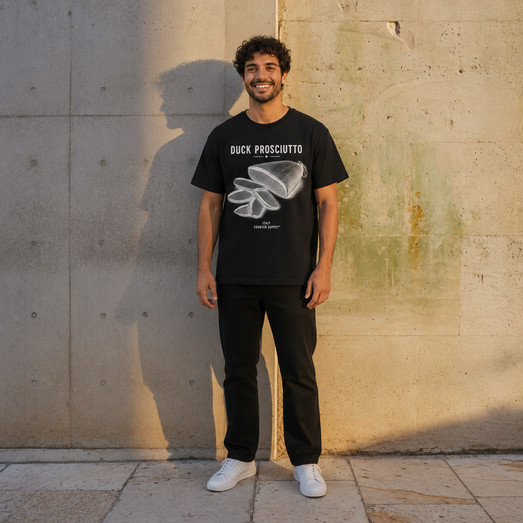 Duck Prosciutto — Italy Tee – Counter Supply