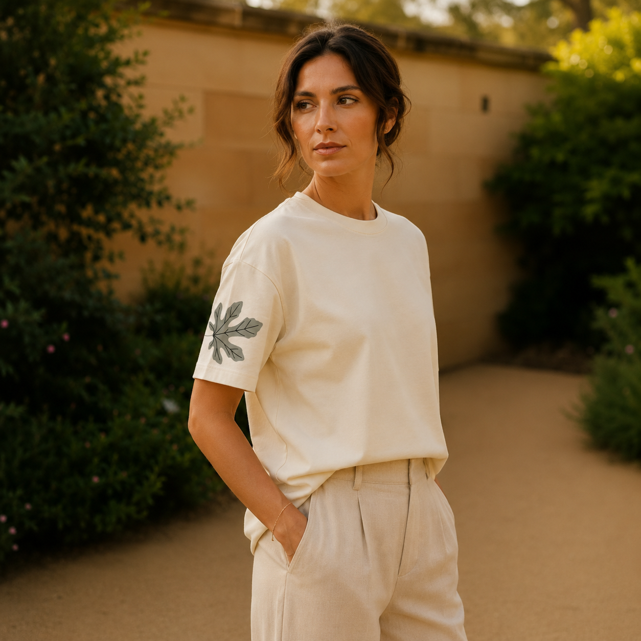 Fig Leaf Study Tee