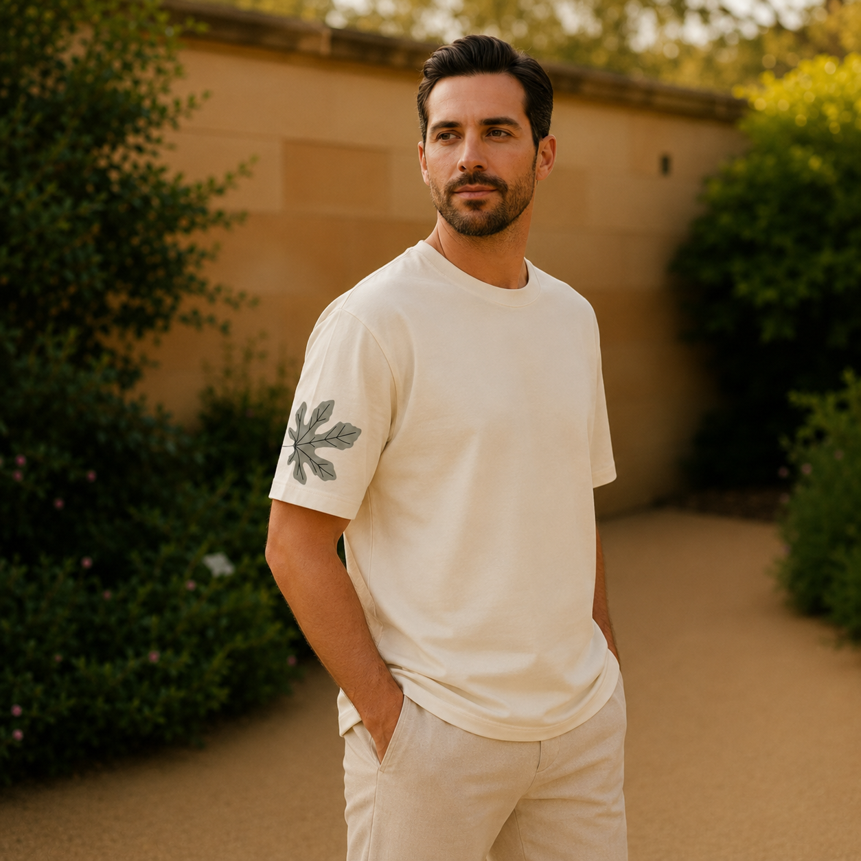 Fig Leaf Study Tee