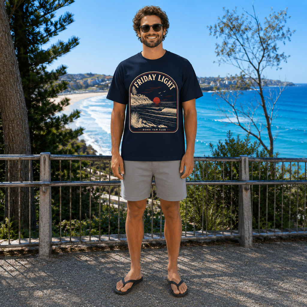 Friday Light Tee – Bondi Yam Club