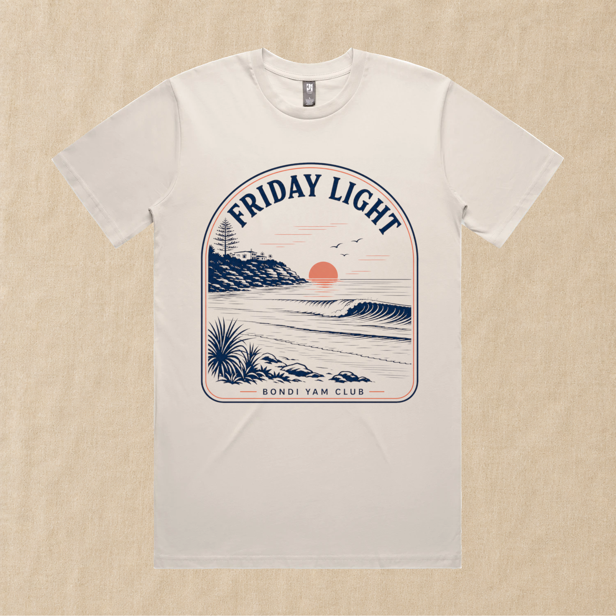 Friday Light Tee – Bondi Yam Club