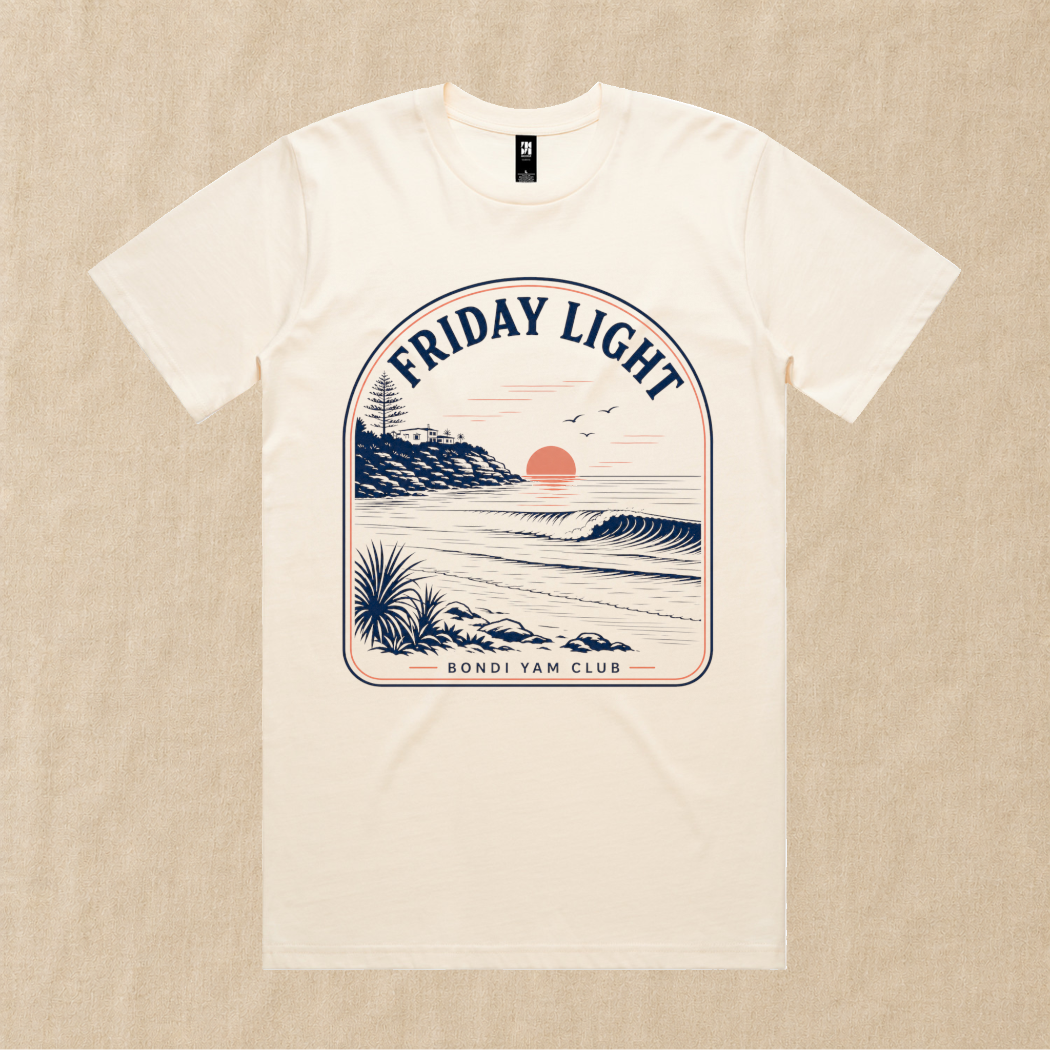 Friday Light Tee – Bondi Yam Club