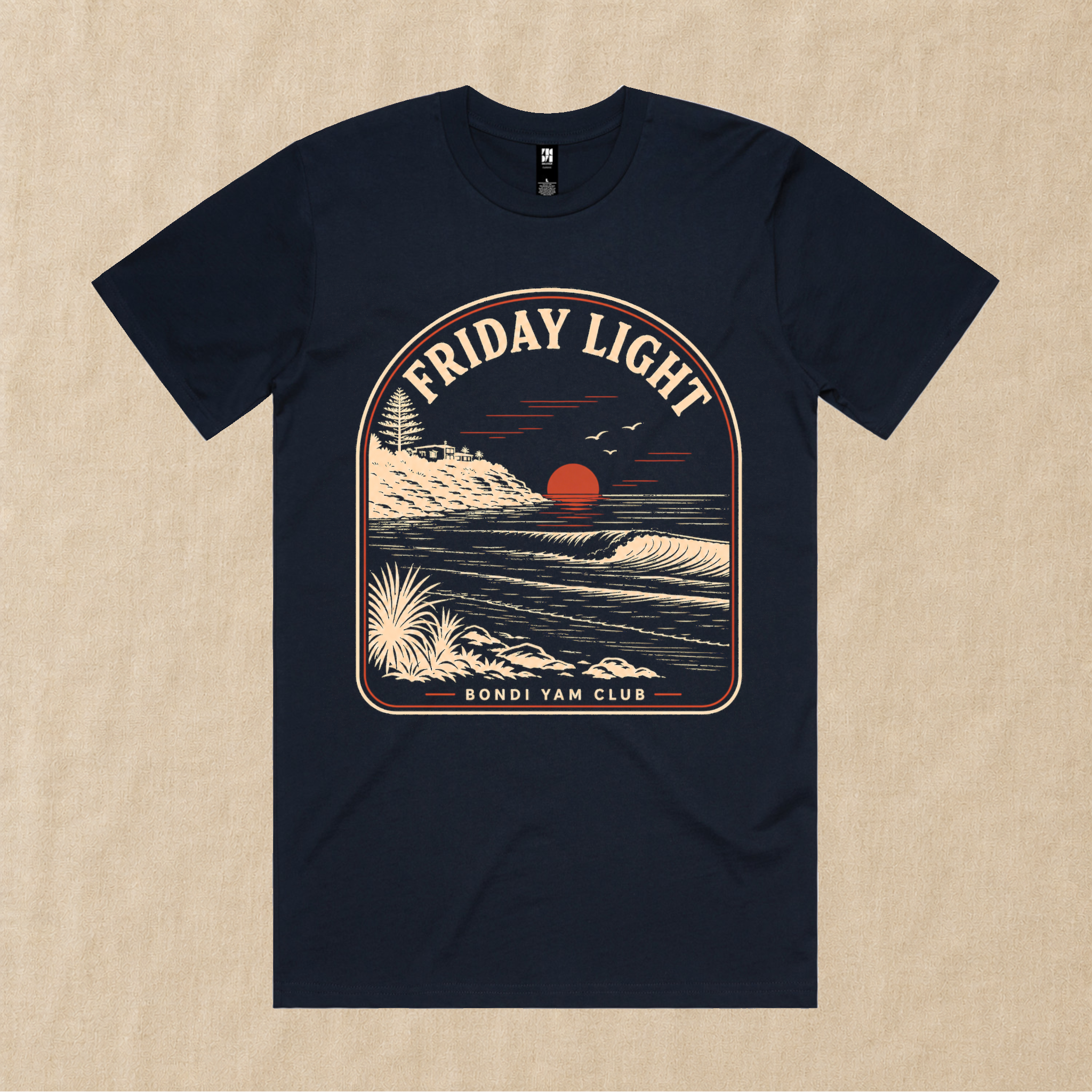 Friday Light Tee – Bondi Yam Club