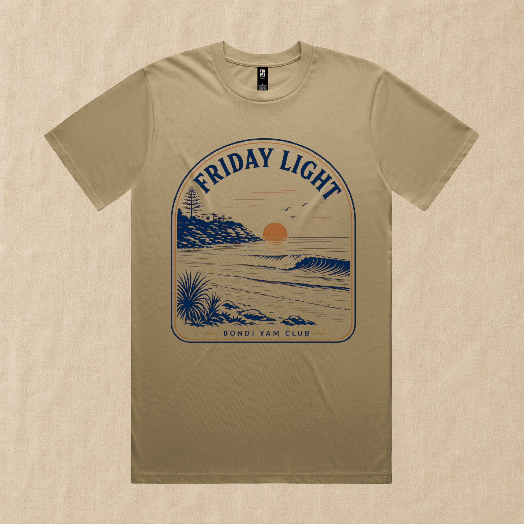 Friday Light Tee – Bondi Yam Club