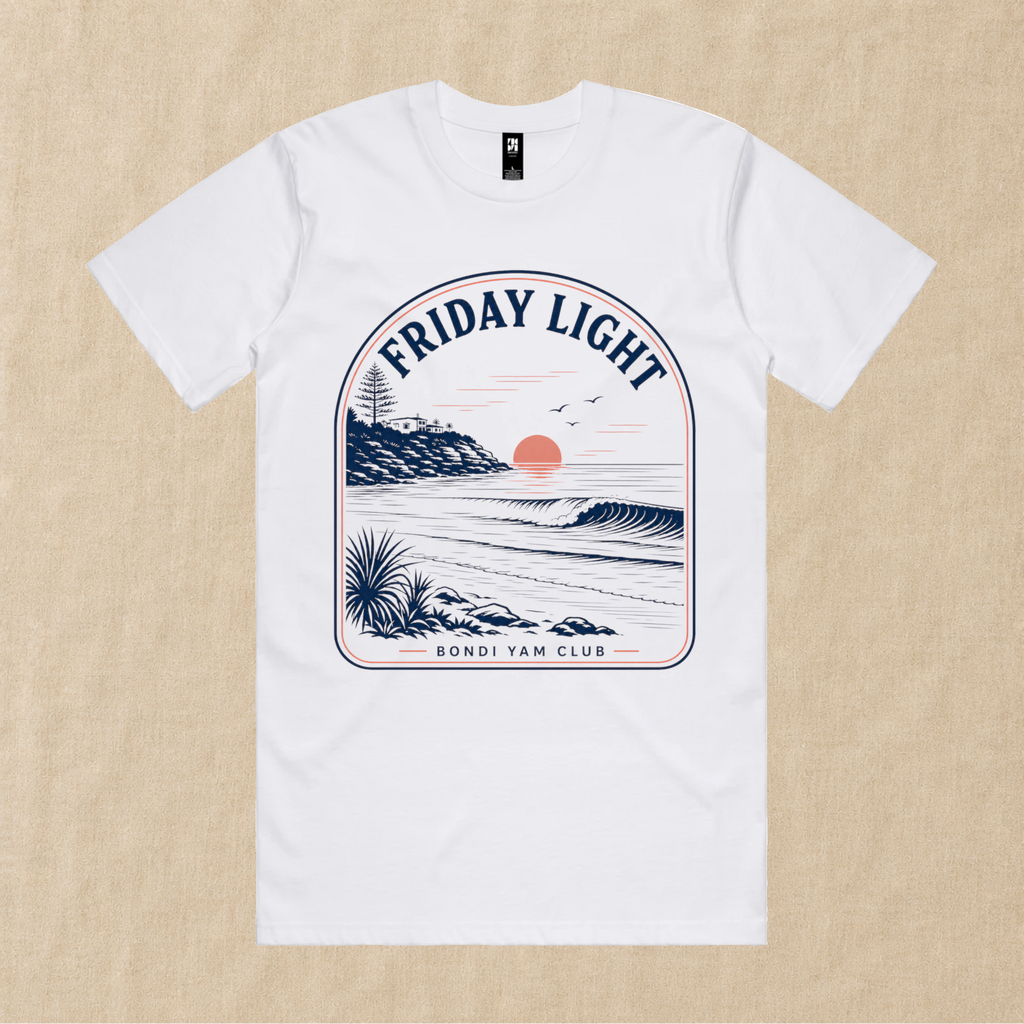 Friday Light Tee – Bondi Yam Club