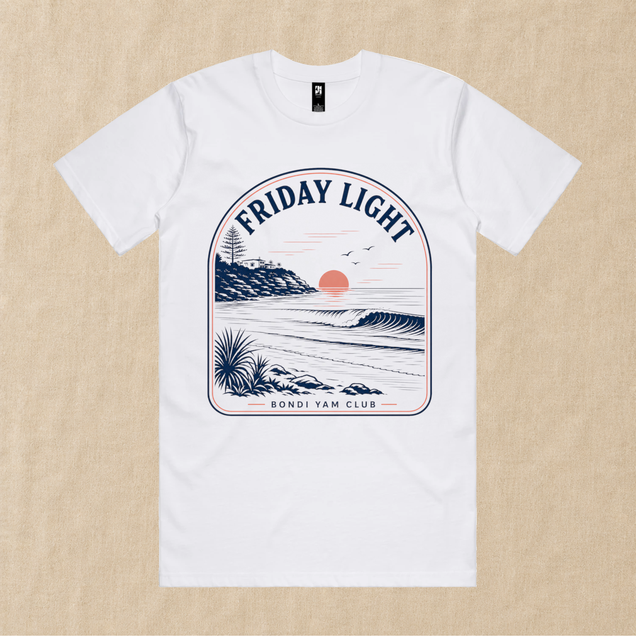 Friday Light Tee – Bondi Yam Club