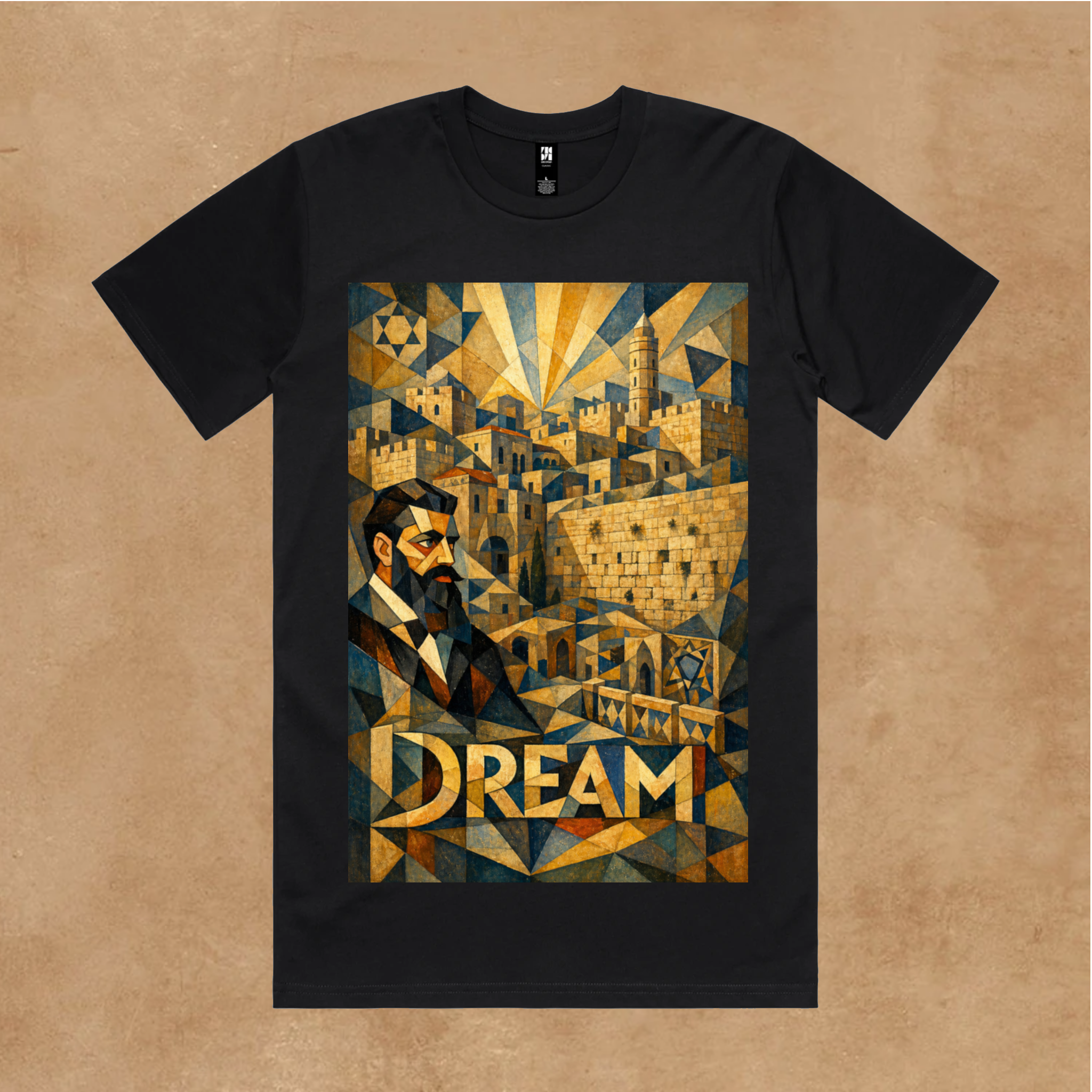 Herzl Tee – Olive & Stone
