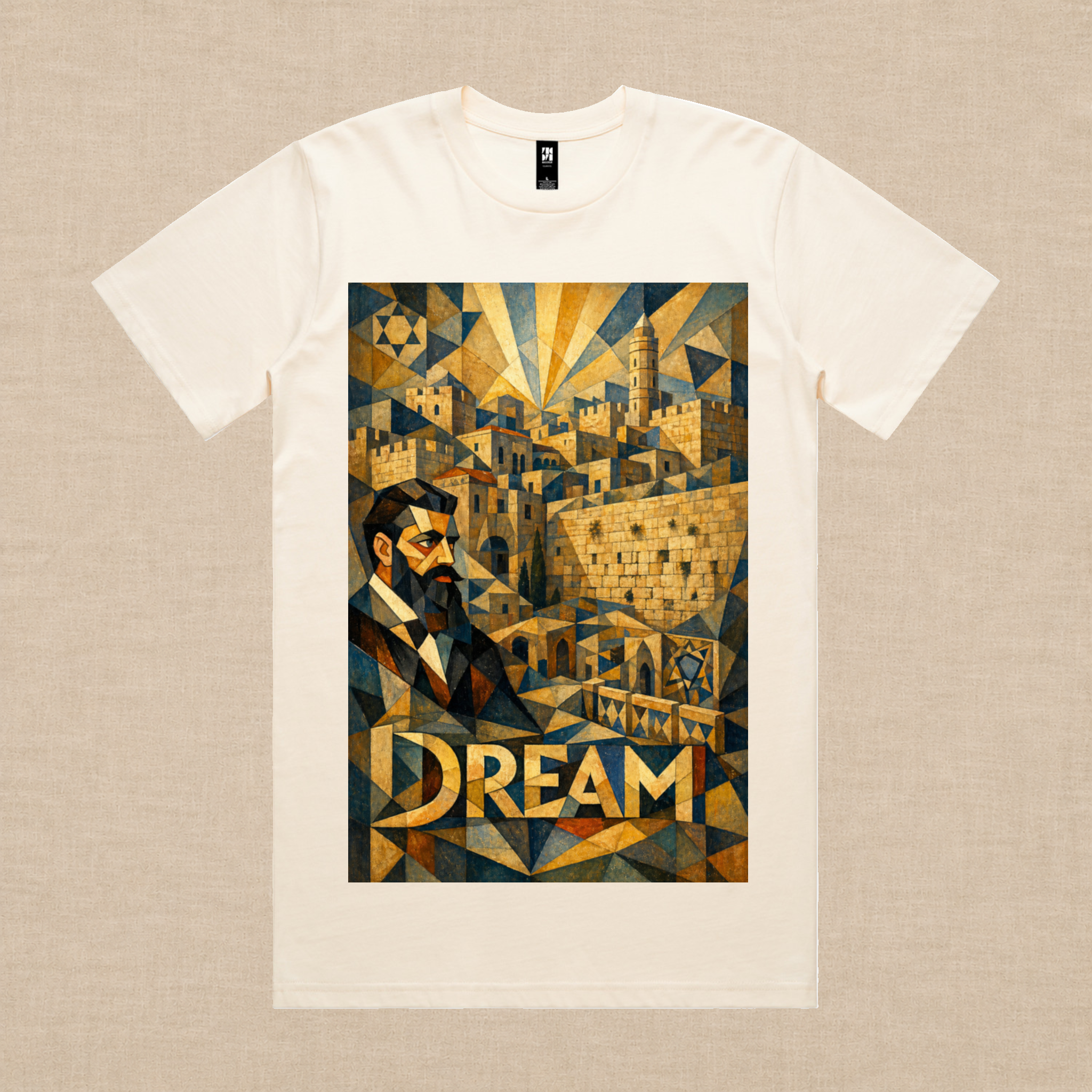 Herzl Tee – Olive & Stone