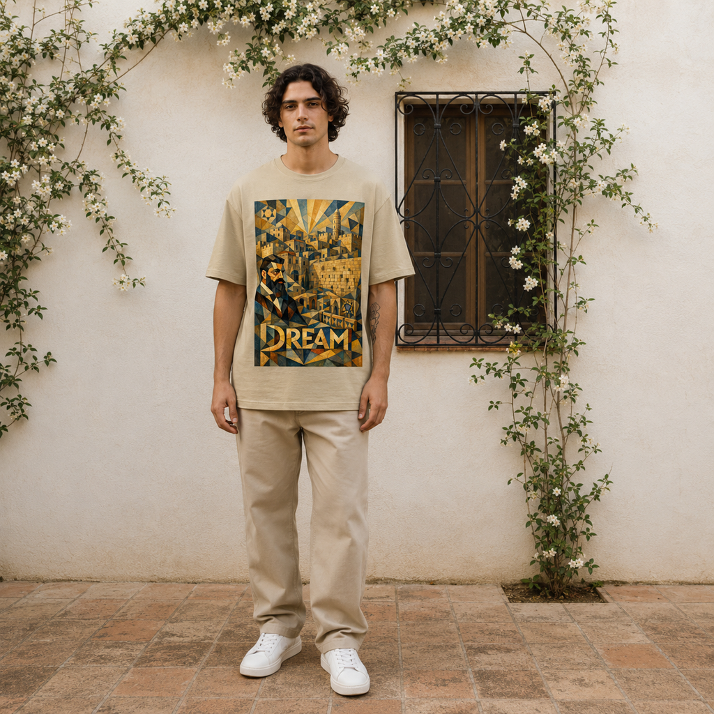 Herzl Tee – Olive & Stone