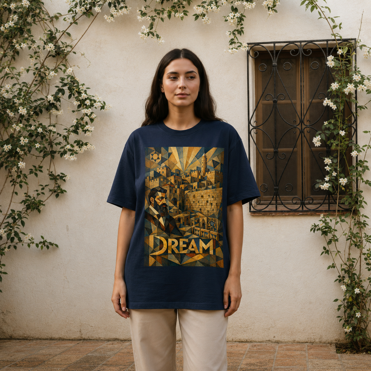 Herzl Tee – Olive & Stone