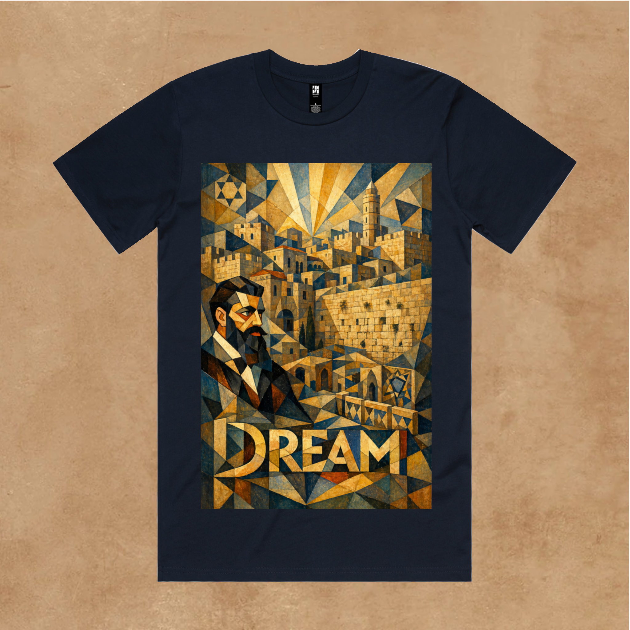 Herzl Tee – Olive & Stone