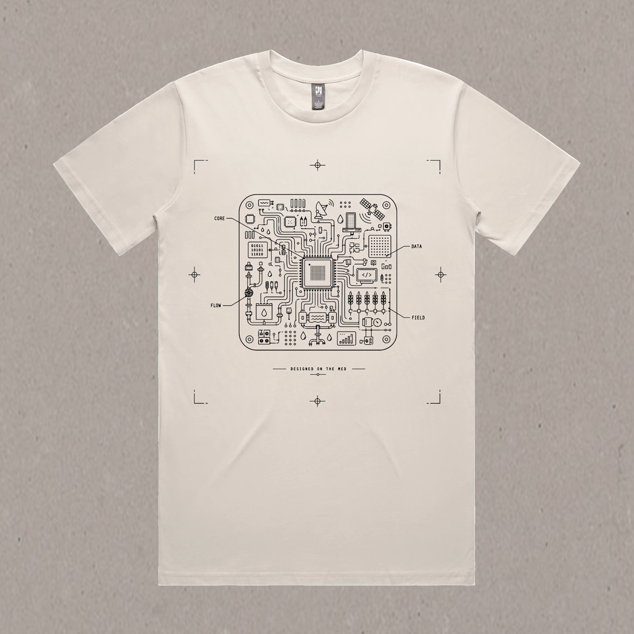 Israel in a Chip Tee