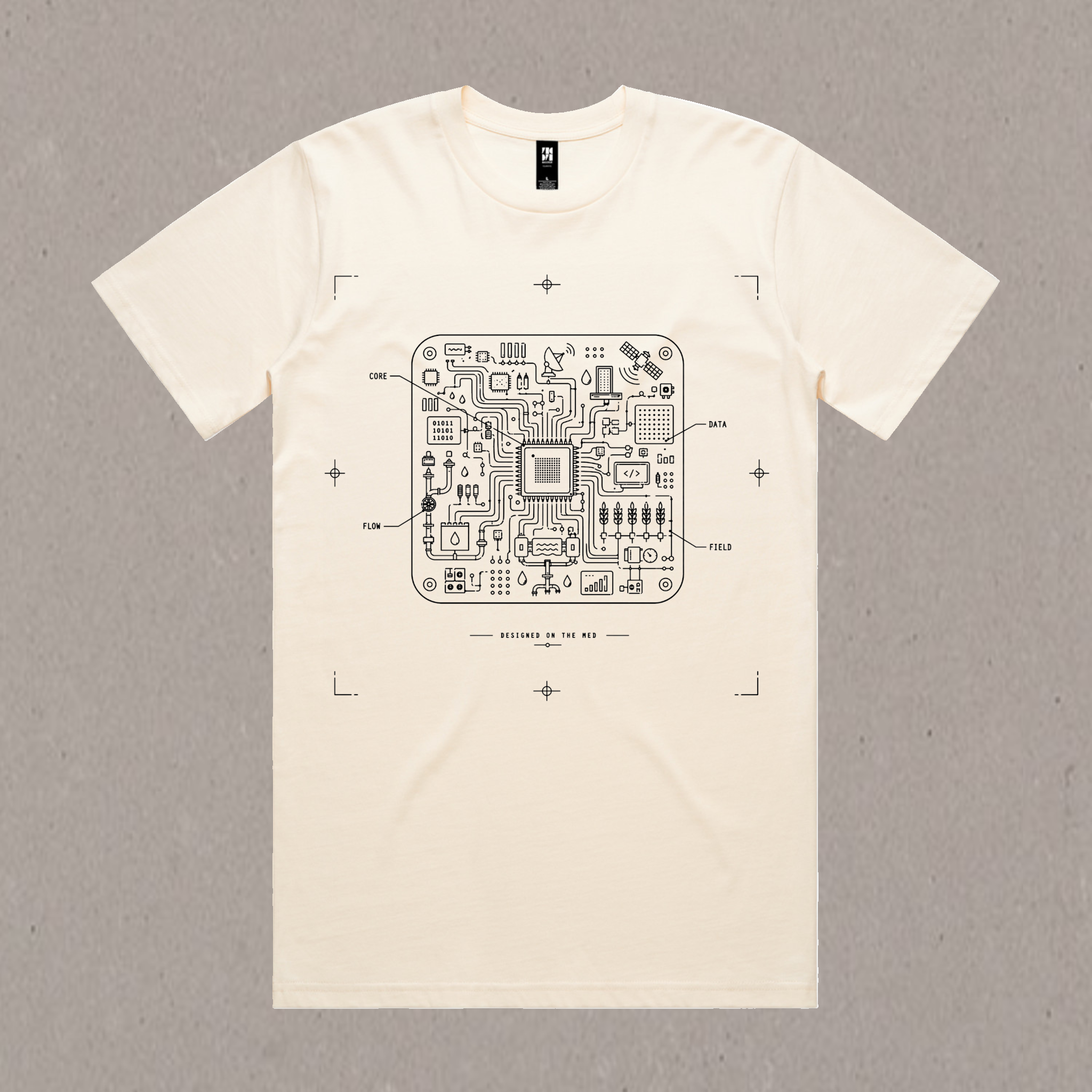 Israel in a Chip Tee