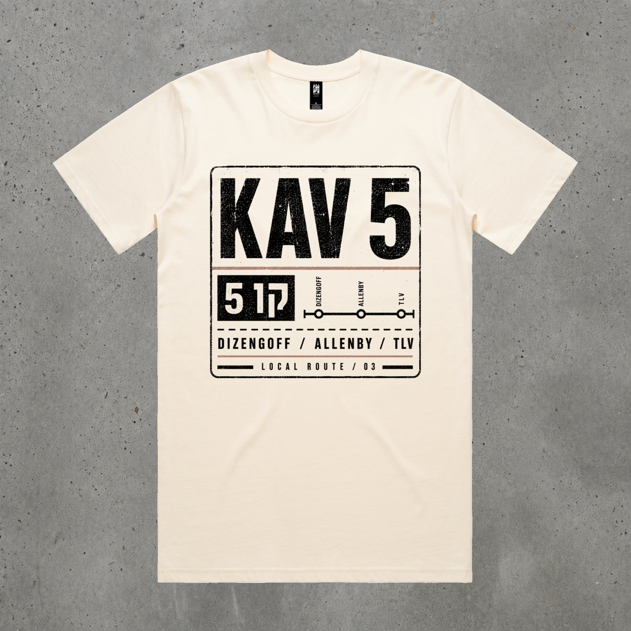 Kav 5 Tee — קו 5