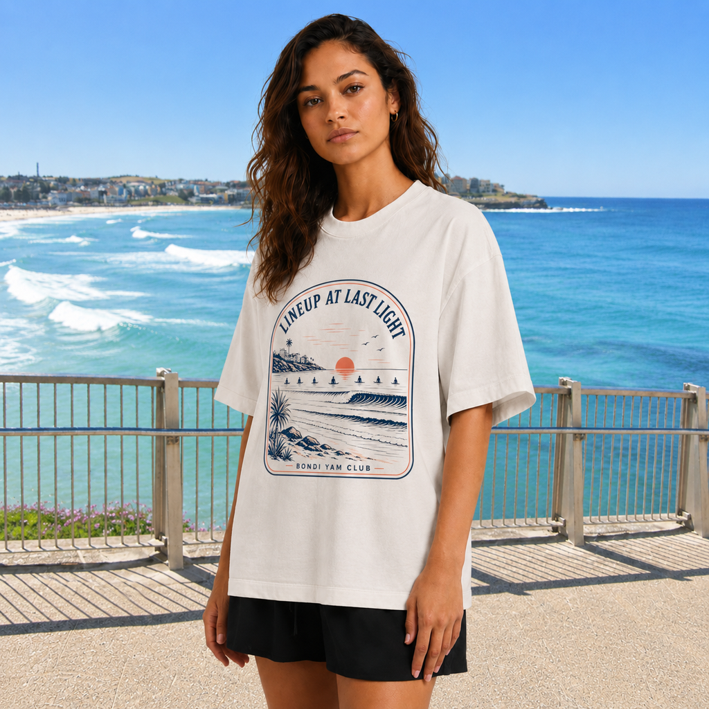 Lineup at Last Light Tee – Bondi Yam Club