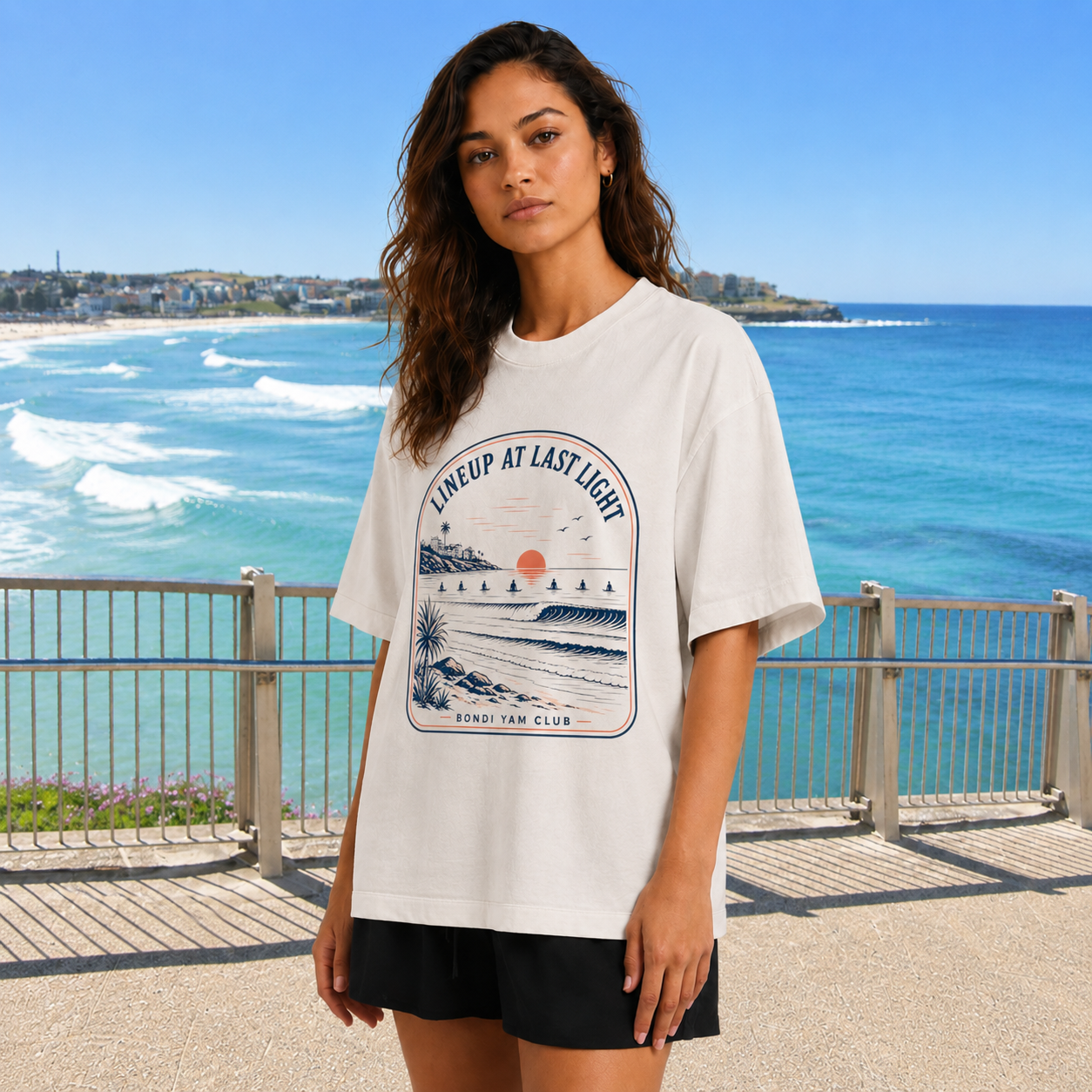 Lineup at Last Light Tee – Bondi Yam Club