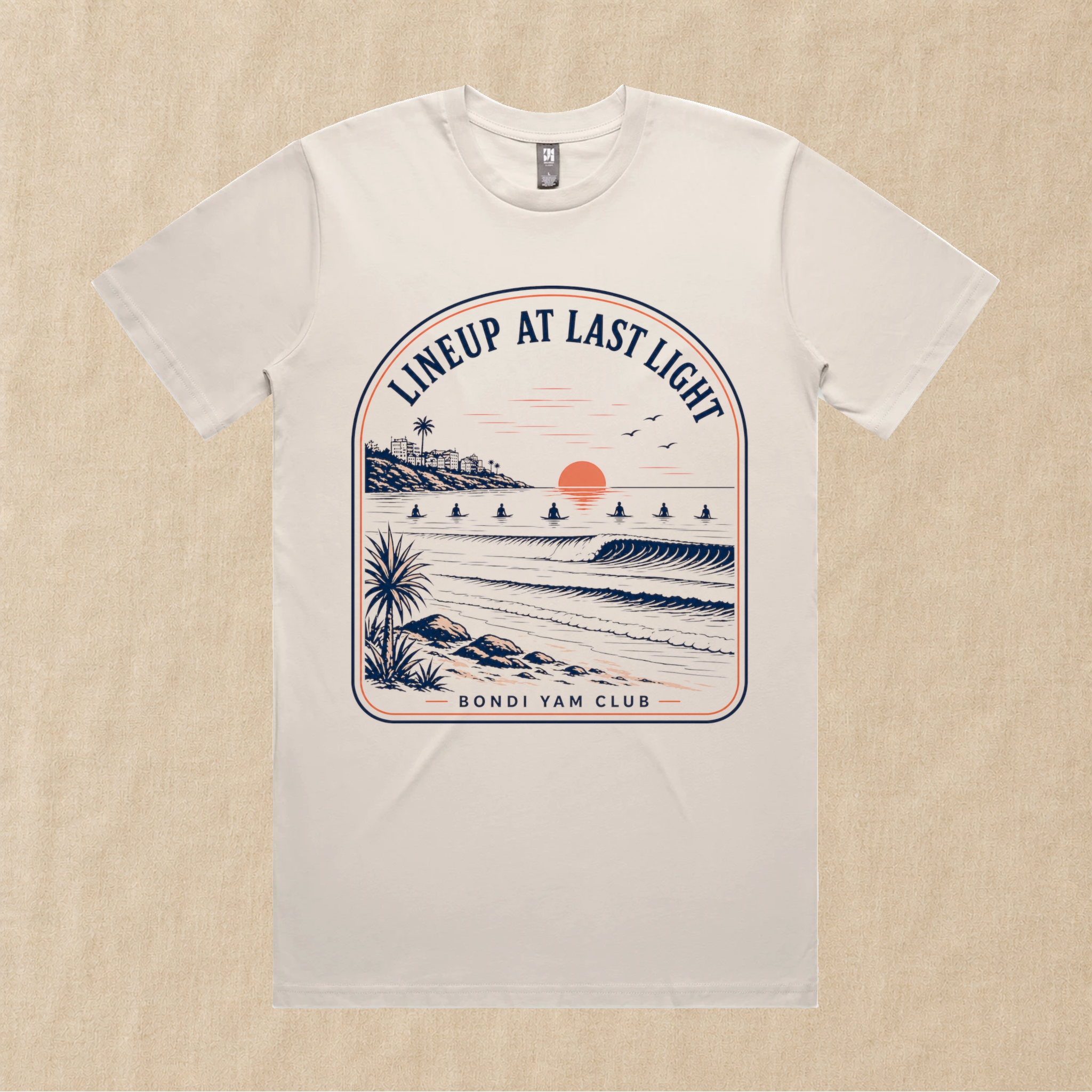 Lineup at Last Light Tee – Bondi Yam Club