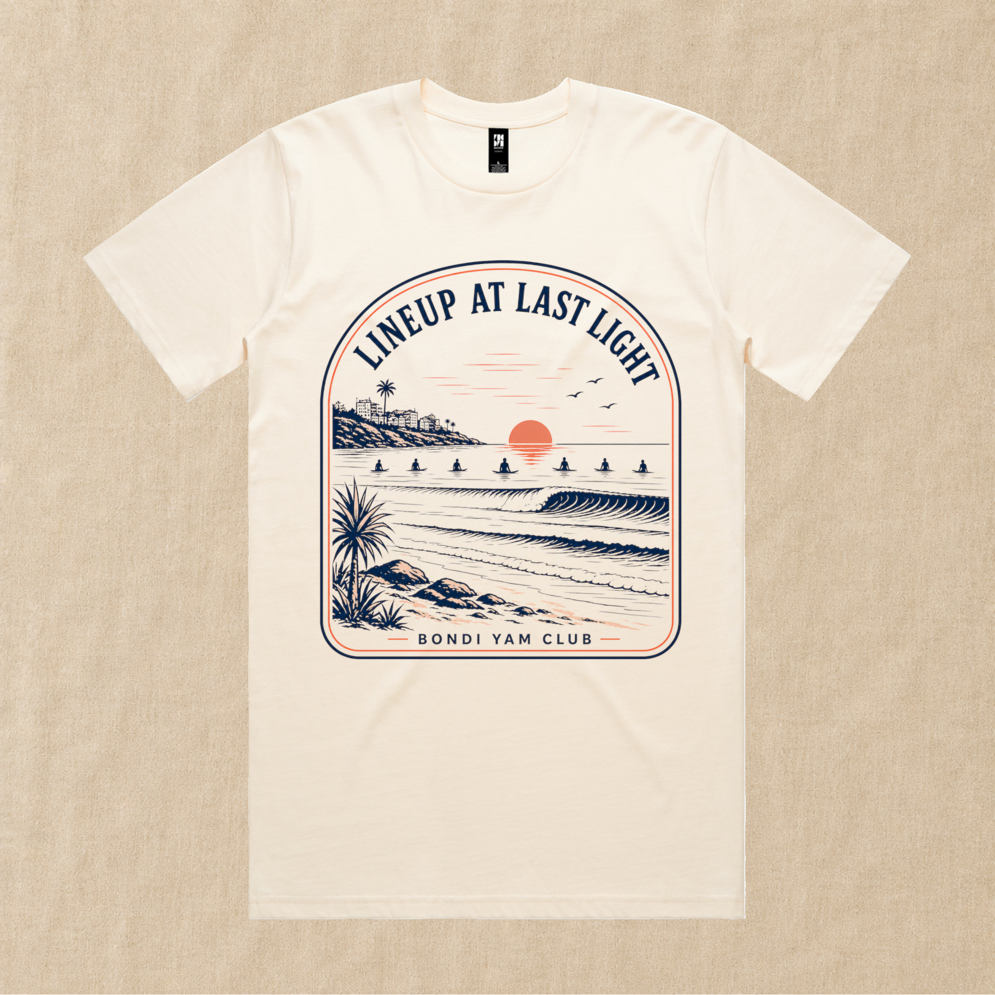 Lineup at Last Light Tee – Bondi Yam Club