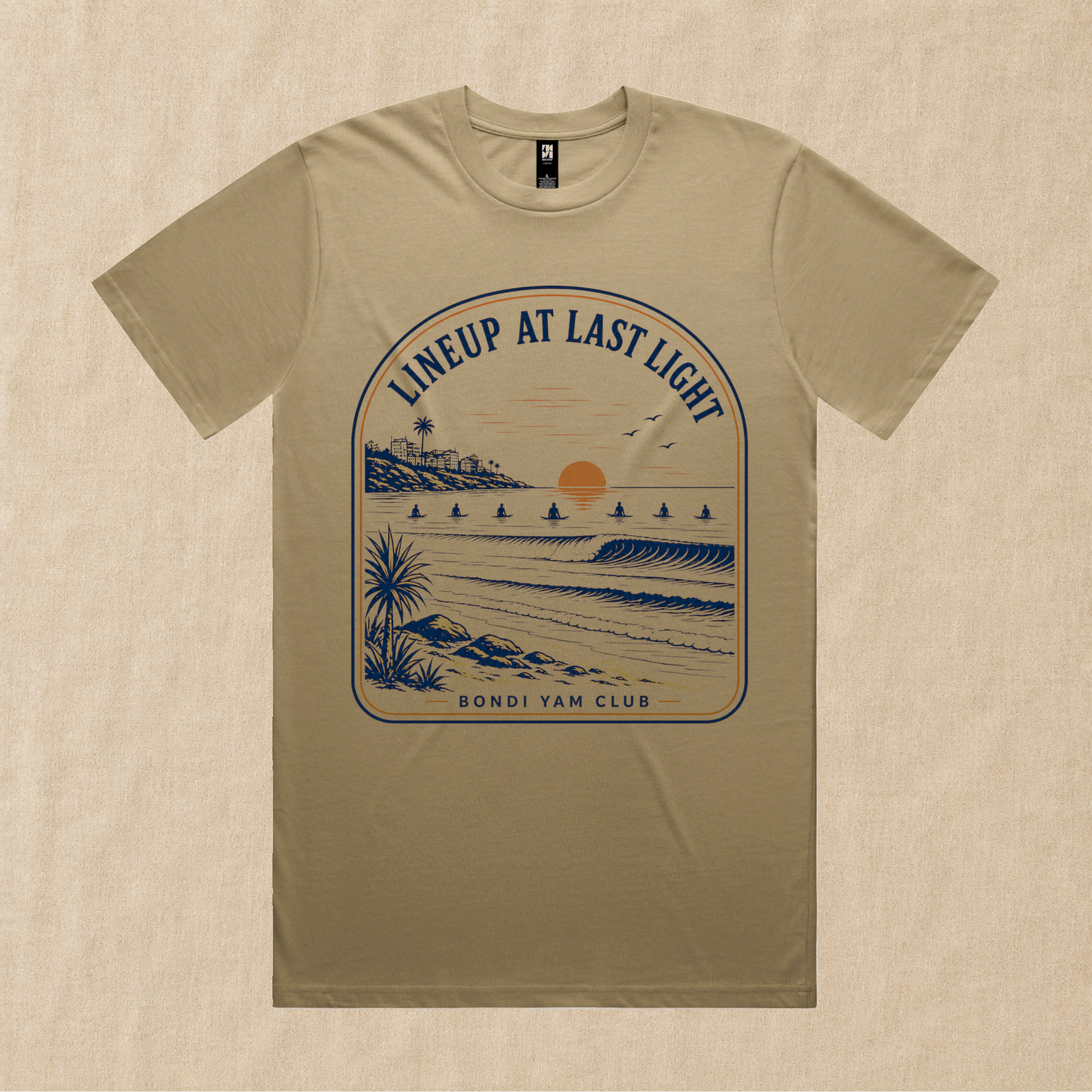 Lineup at Last Light Tee – Bondi Yam Club