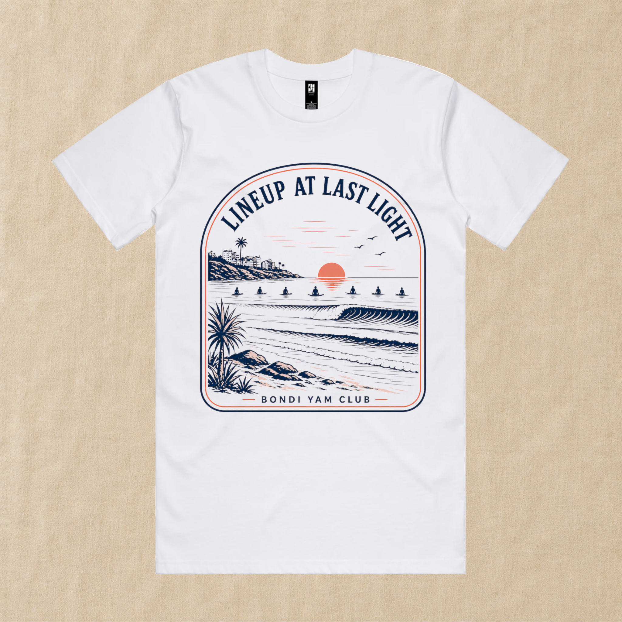 Lineup at Last Light Tee – Bondi Yam Club