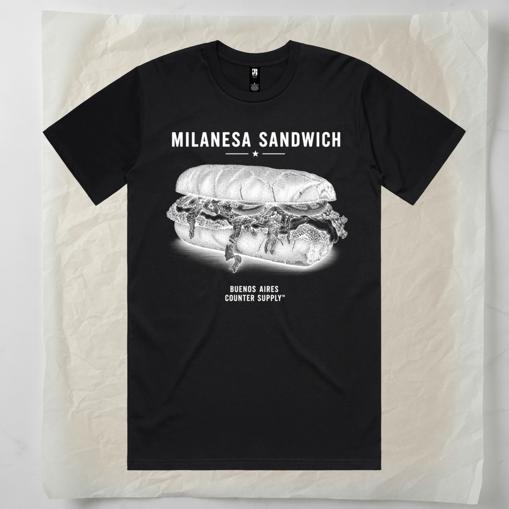 Milanesa Sandwich — Buenos Aires Tee – Counter Supply
