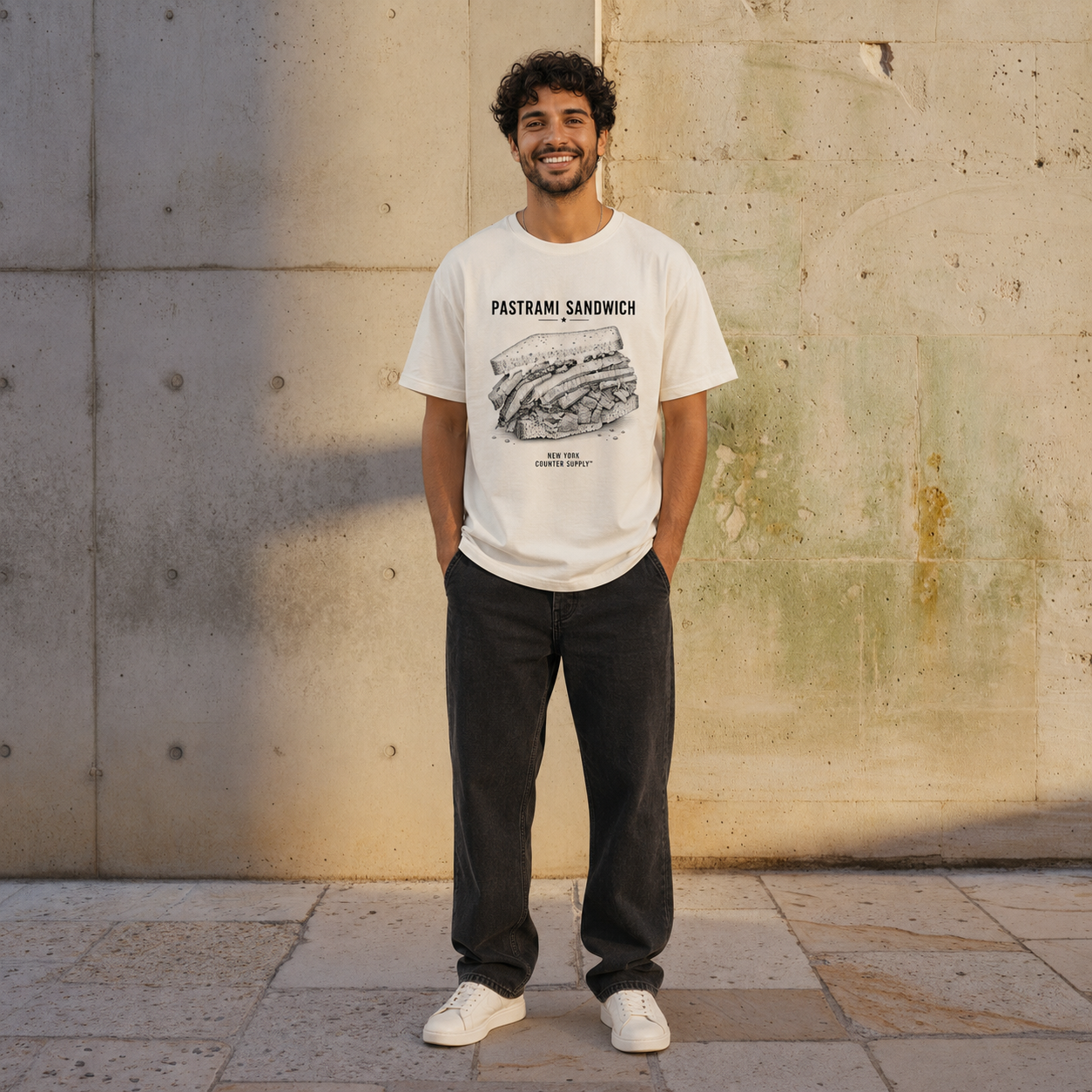 Pastrami Sandwich — New York Tee – Counter Supply