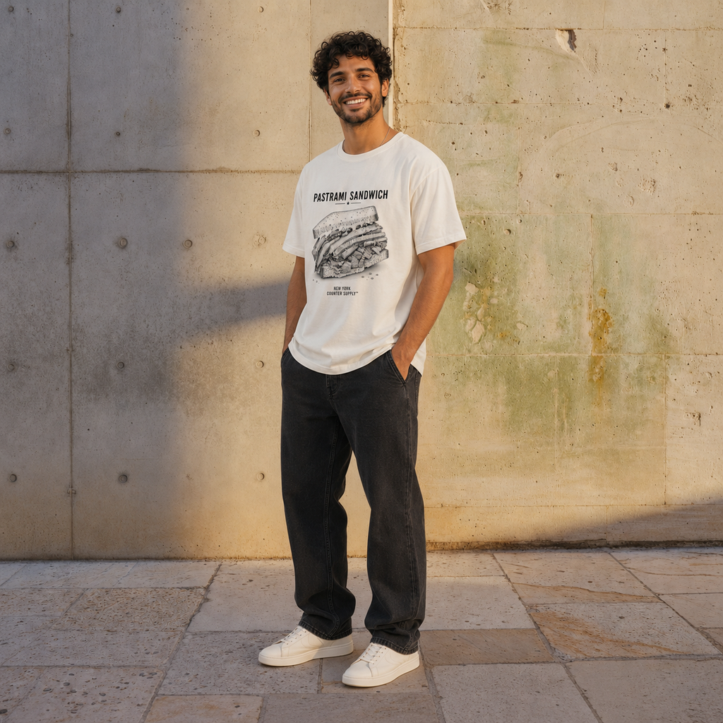 Pastrami Sandwich — New York Tee – Counter Supply
