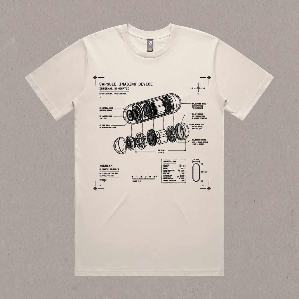 Capsule Imaging Device Tee