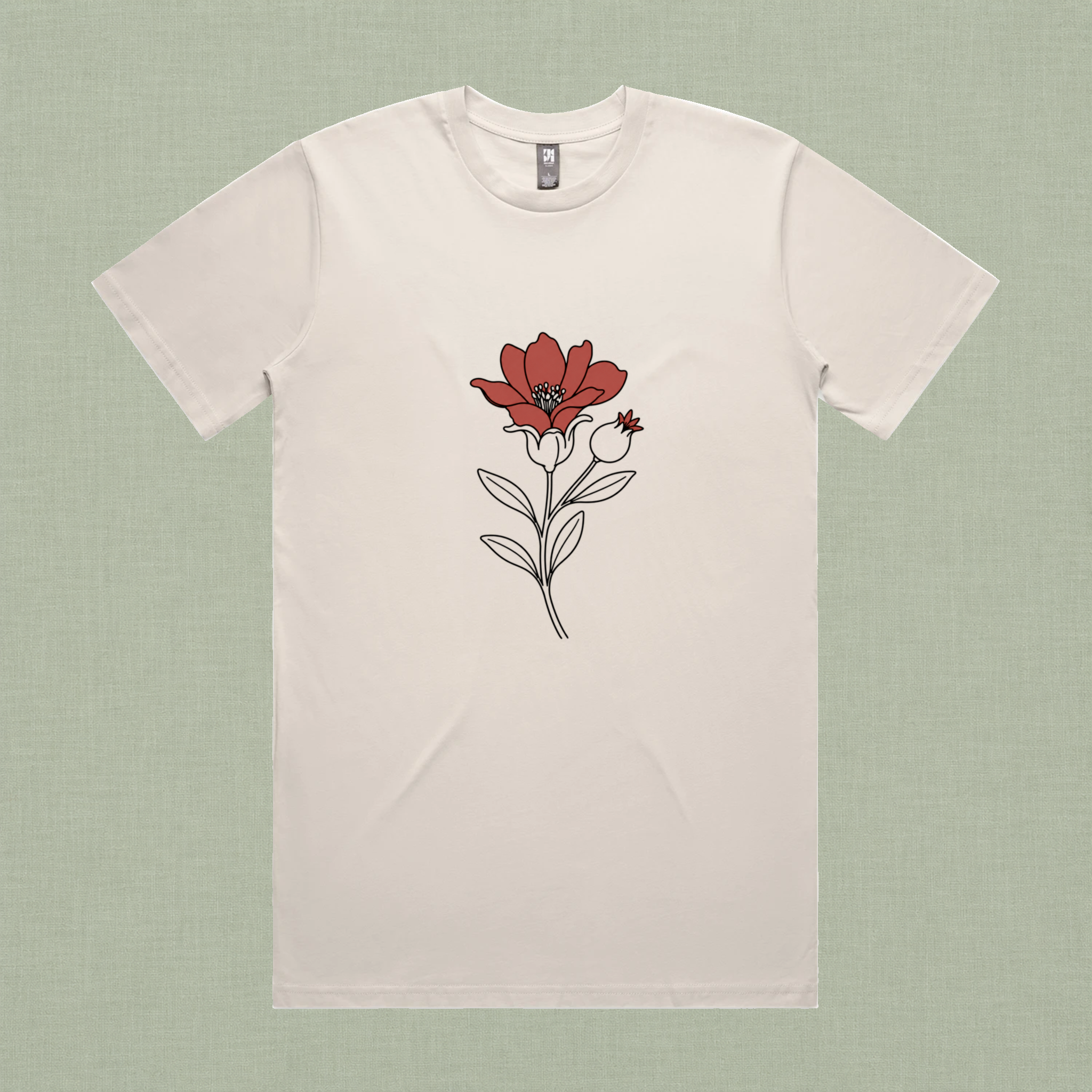Pomegranate Flower (Rimon) Tee
