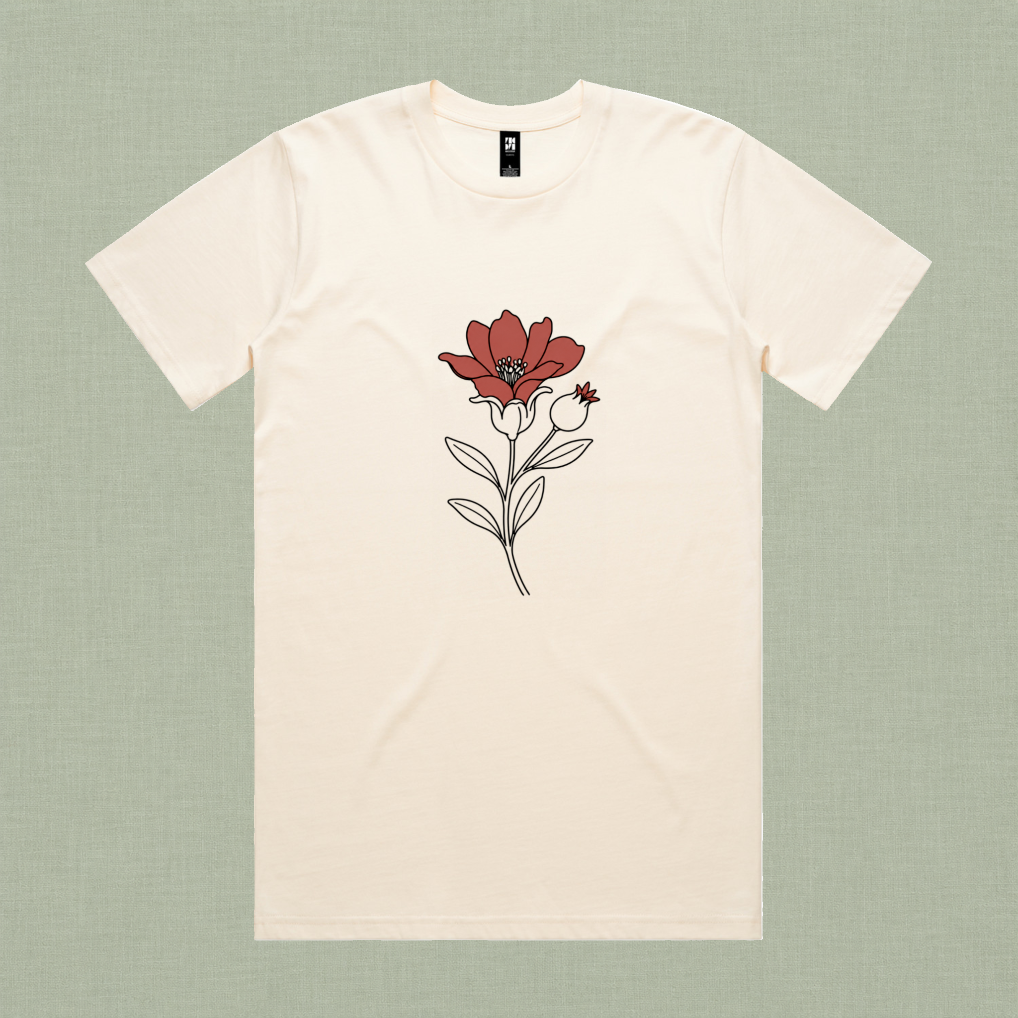 Pomegranate Flower (Rimon) Tee